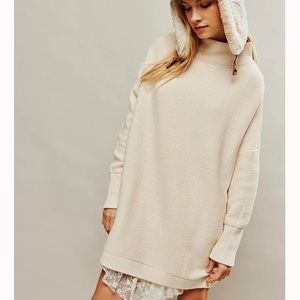 Free People Ottoman Cream Tunic size Small
